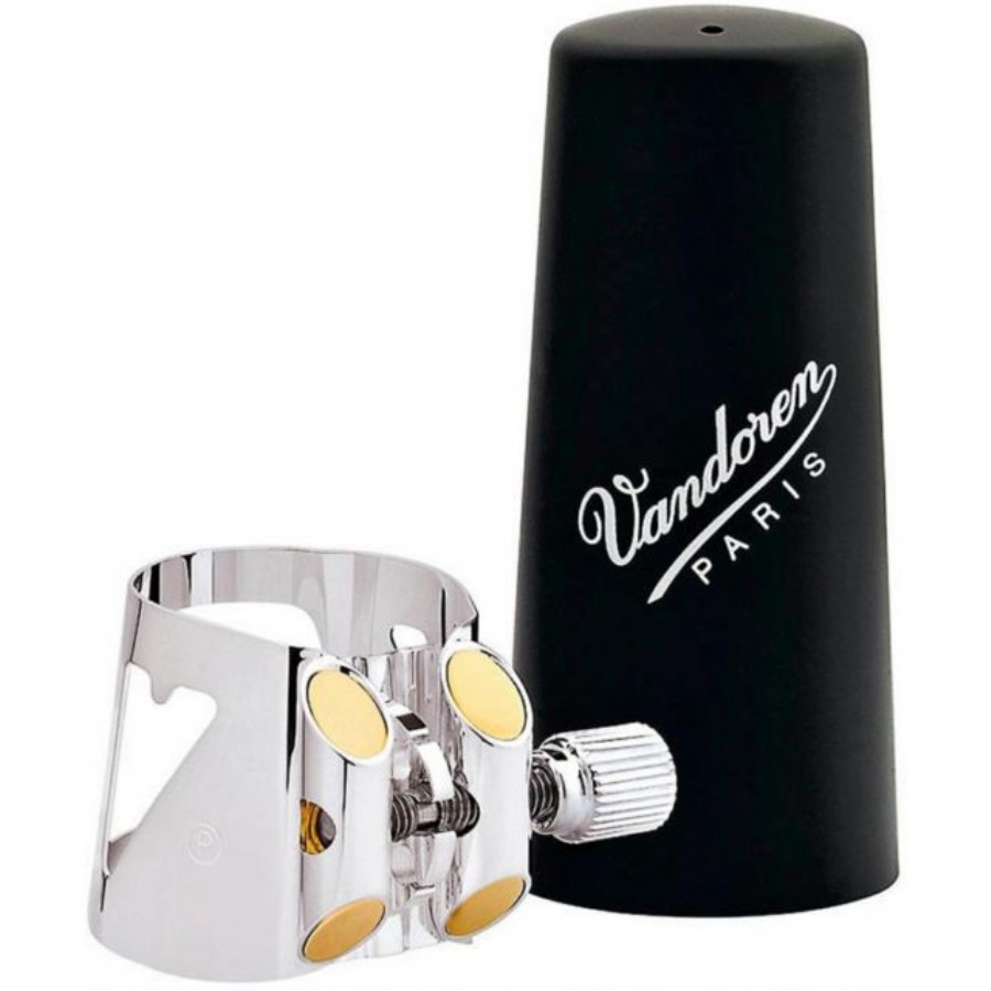 Vandoren LC08P Optimum Ligature and Plastic Cap for Tenor Sax Tenor Saksofon Ligatür&Kapak