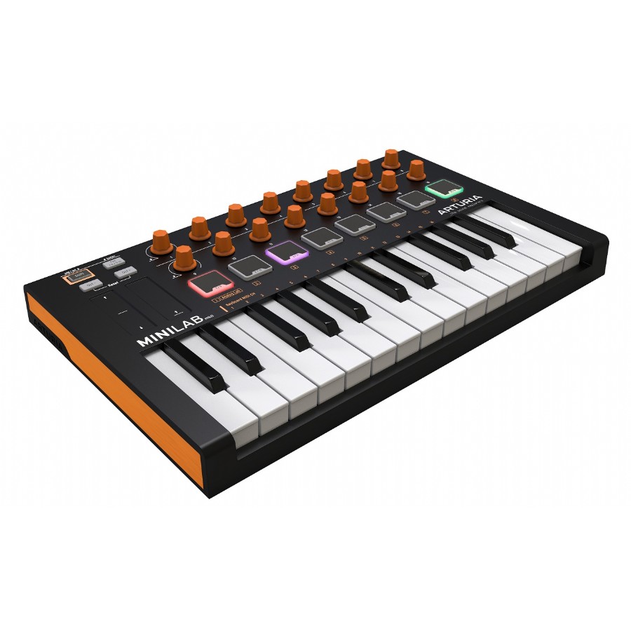 Arturia MiniLab MK II Orange Edition MIDI Klavye - 25 Tuş