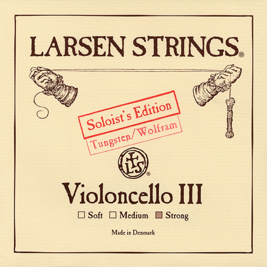 Larsen Violoncello I d-III-Sol - Strong - Tek Tel Çello Teli