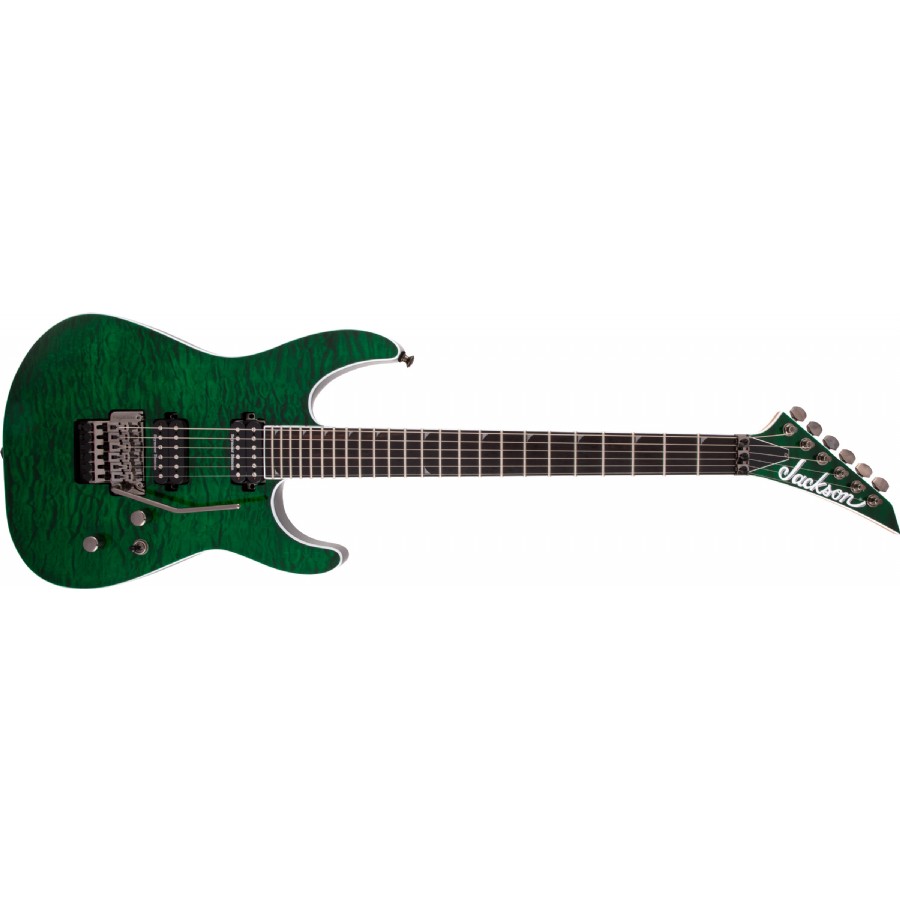 Jackson Pro Series Soloist SL2Q MAH Transparent Green Elektro Gitar