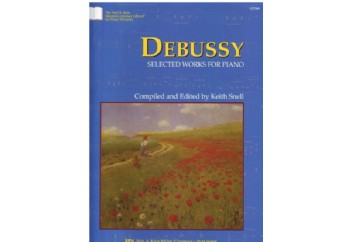 Debussy Selected Works For Piano Kitap - Keith Snell