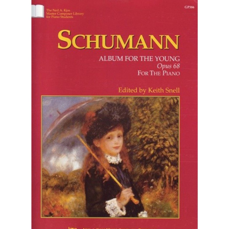 Schumann Album For the Young Opus 68 Kitap Keith Snell