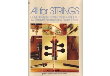 All For Strings Comprehensive String Method - Book 1 Kitap - Keman Metodu