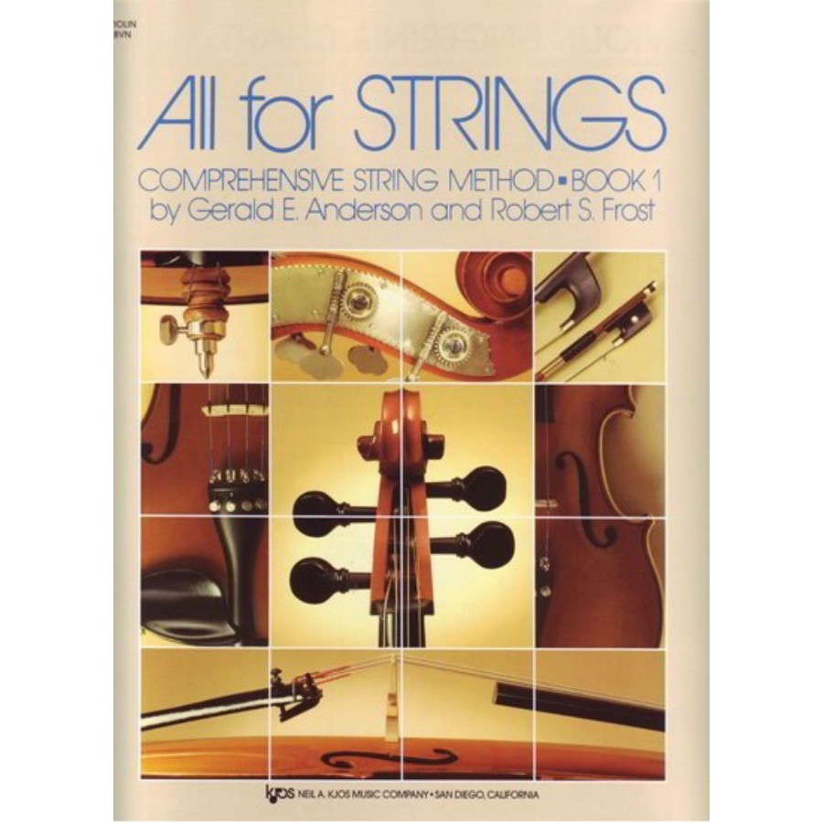 All For Strings Comprehensive String Method - Book 1 Kitap Keman Metodu