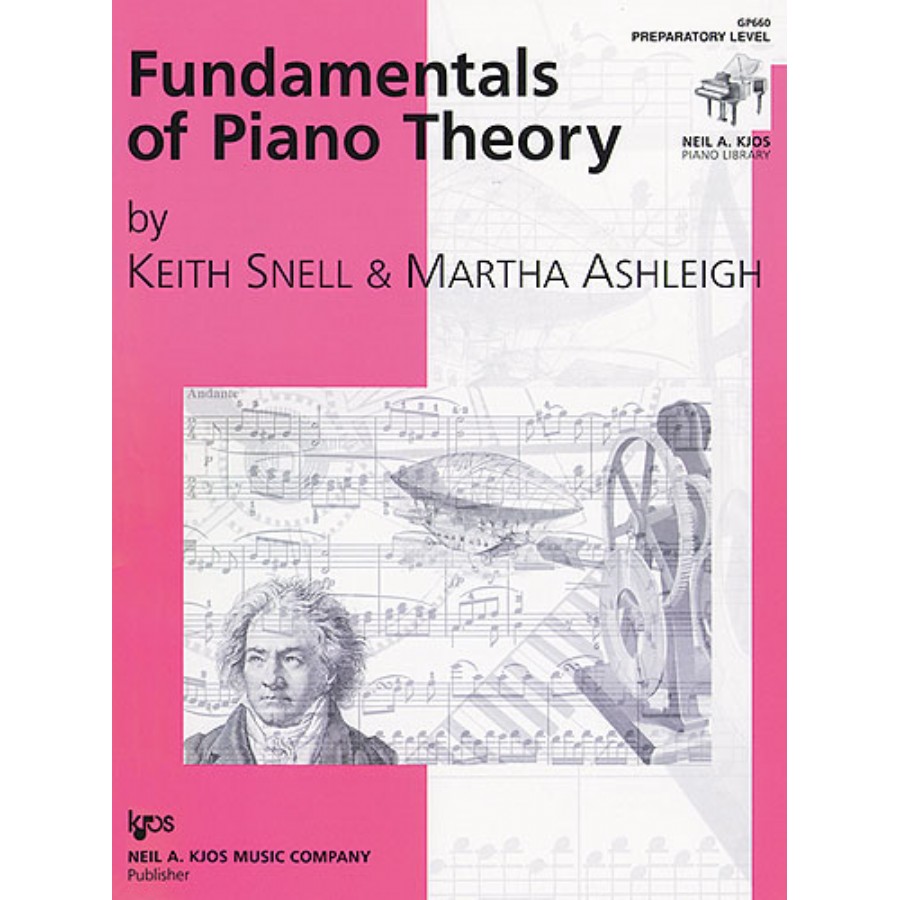 Fundamentals of Piano Theory Preparatory Level Kitap Piyano Teorisi