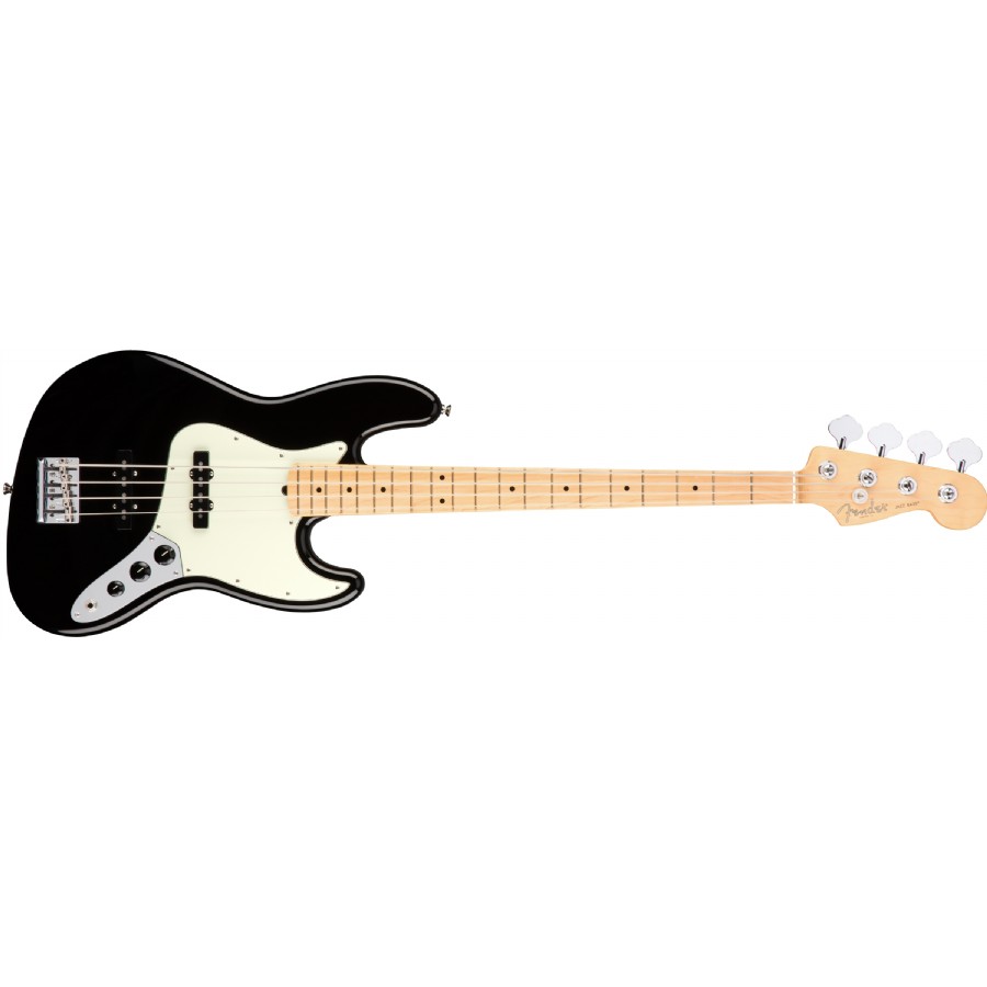 Fender American Professional Jazz Bass Black - Maple Bas Gitar