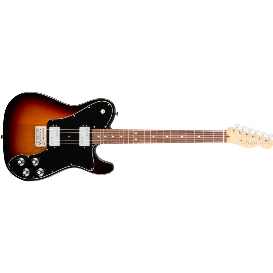 Fender American Professional Telecaster Deluxe Shawbucker 3-Color Sunburst - Rosewood Elektro Gitar