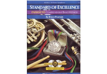 Standard of Excellence - Book 2 Enhanced Book Kitap - Alto Saksofon Metodu (2 CD'li)