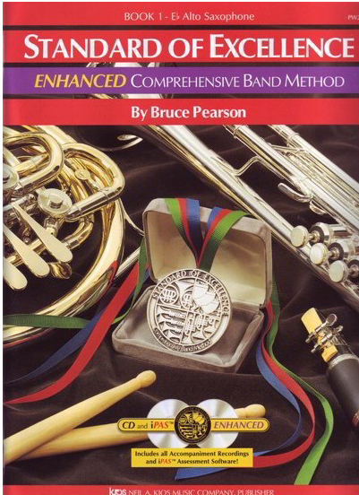 Standard Of Excellence Book 1 Enhanced Book Kitap Alto