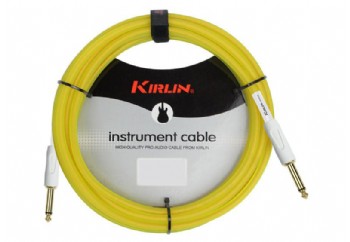 KIRLIN IM-201WSXG Premium Instrument Cable Sarı - 3 metre - Enstrüman Kablosu (3mt)