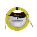 KIRLIN IM-201WSXG Premium Instrument Cable Sarı - 3 metre