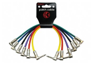 KIRLIN IP6-243PN /6 Pack Cable 15 santim - Pedal Ara Kablosu - 6'lı Set