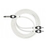 KIRLIN LGY-325-2 LightGear Y-Cable 2 metre 1/4 inch Mono Plug - 2x RCA Plug (2mt)