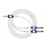 KIRLIN LGY-362L-1 LightGear Y-Cable 1 metre 3.5MM TRS Plug - 2x 1/4 Y-kablo (1mt)
