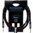 Ibanez SI20 Standard Woven Instrument Cable BW