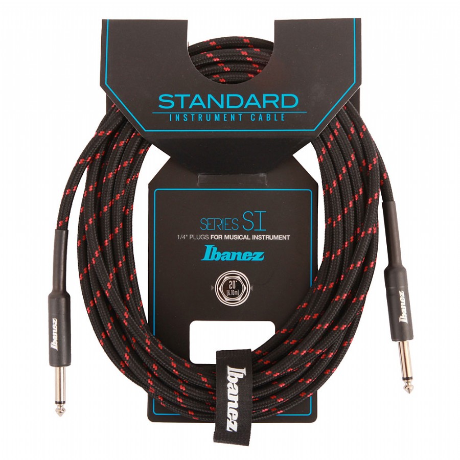 Ibanez SI20 Standard Woven Instrument Cable BG Enstrüman Kablosu (6,1mt)