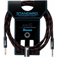 Ibanez SI20 Standard Woven Instrument Cable BW