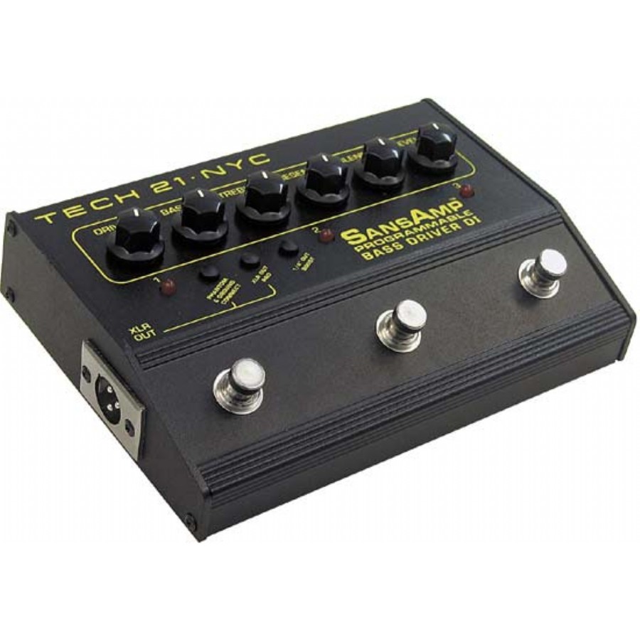 Tech 21 SansAmp Programmable Bass Driver Preamp & Drive