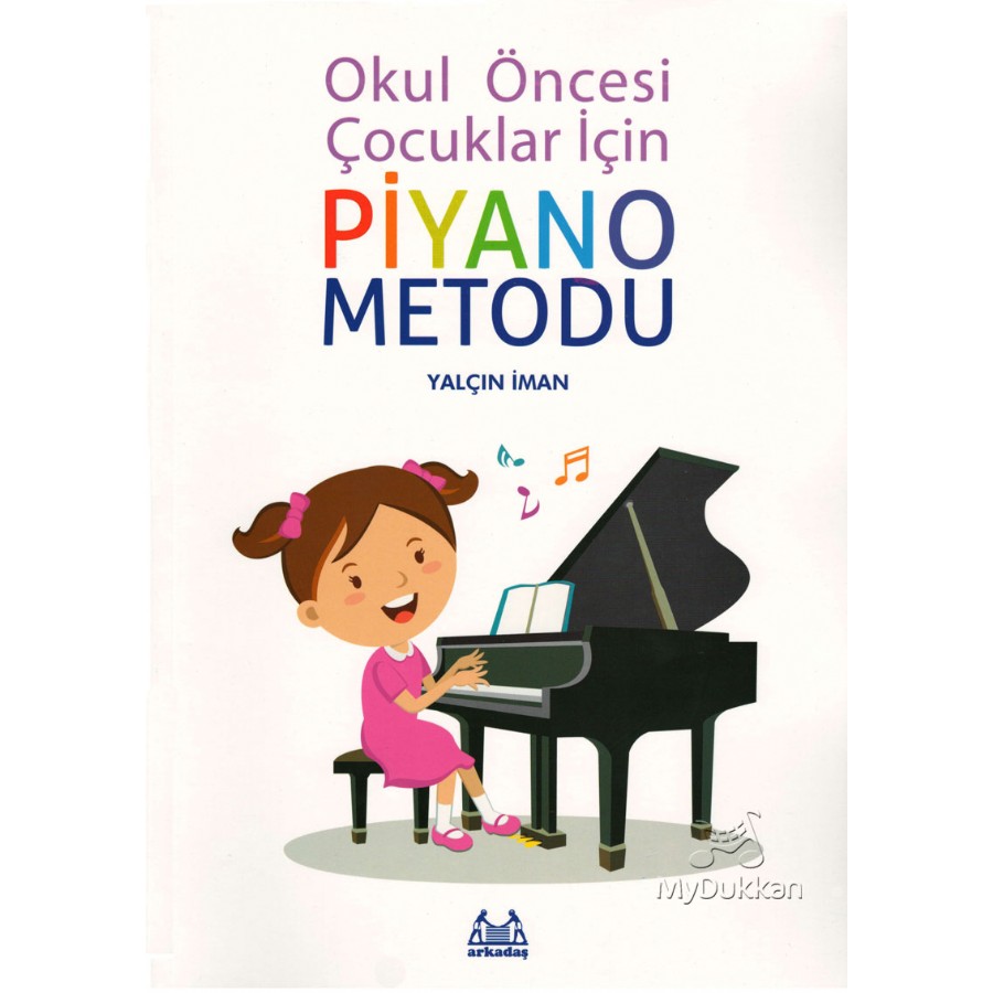 Okul Öncesi Çocuklar İçin Piyano Metodu Kitap Yalçın İman