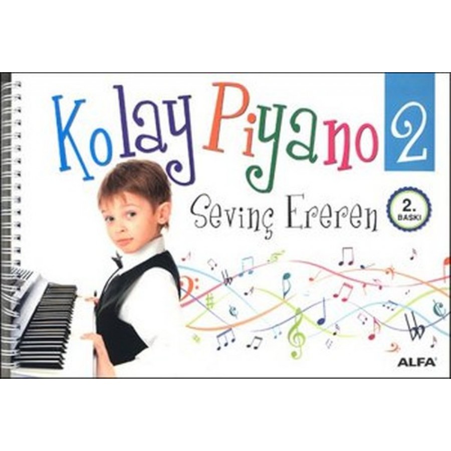 Kolay Piyano 2 Kitap Sevinç Ereren