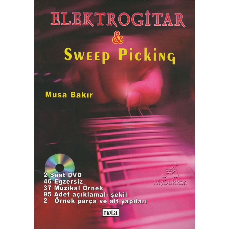Elektrogitar - Sweep Picking Kitap Musa Bakır