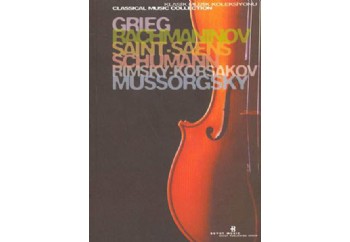 Klasik Müzik Kitaplığı 4 Kitap - Sergei Rachmaninov, Rimsky Korsakov, Camille Saint-Saens, Robert Schumann, Edvard Grieg