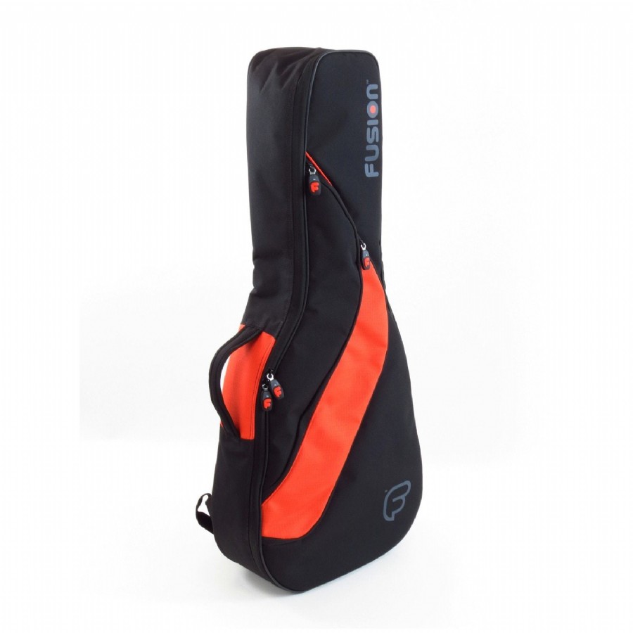 Fusion FG-03 Funksion Acoustic Guitar Gig Bag Black & Orange Akustik Gitar Çantası