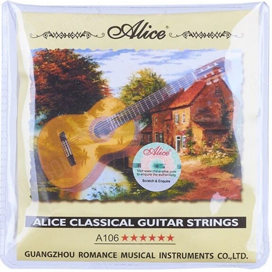 Alice A106-H Takım Tel Klasik Gitar Teli