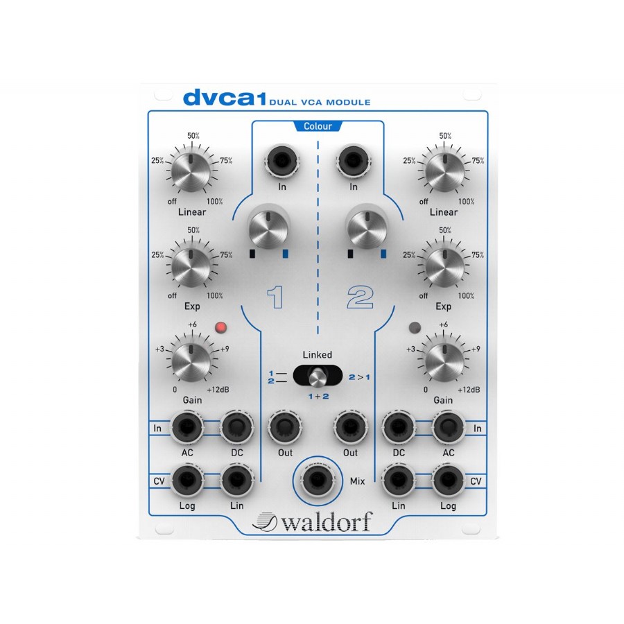 Waldorf dvca1 Eurorack Dual VCA Module Dual VCA Module