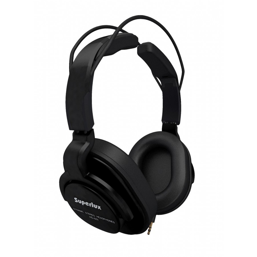 Superlux HD661 Professional Monitoring Headphones Siyah Referans Kulaklık