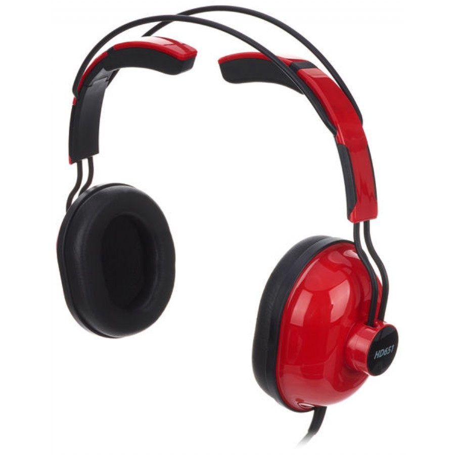 Superlux HD651 Circumaural Closed-Back Headphones Kırmızı Kulaklık