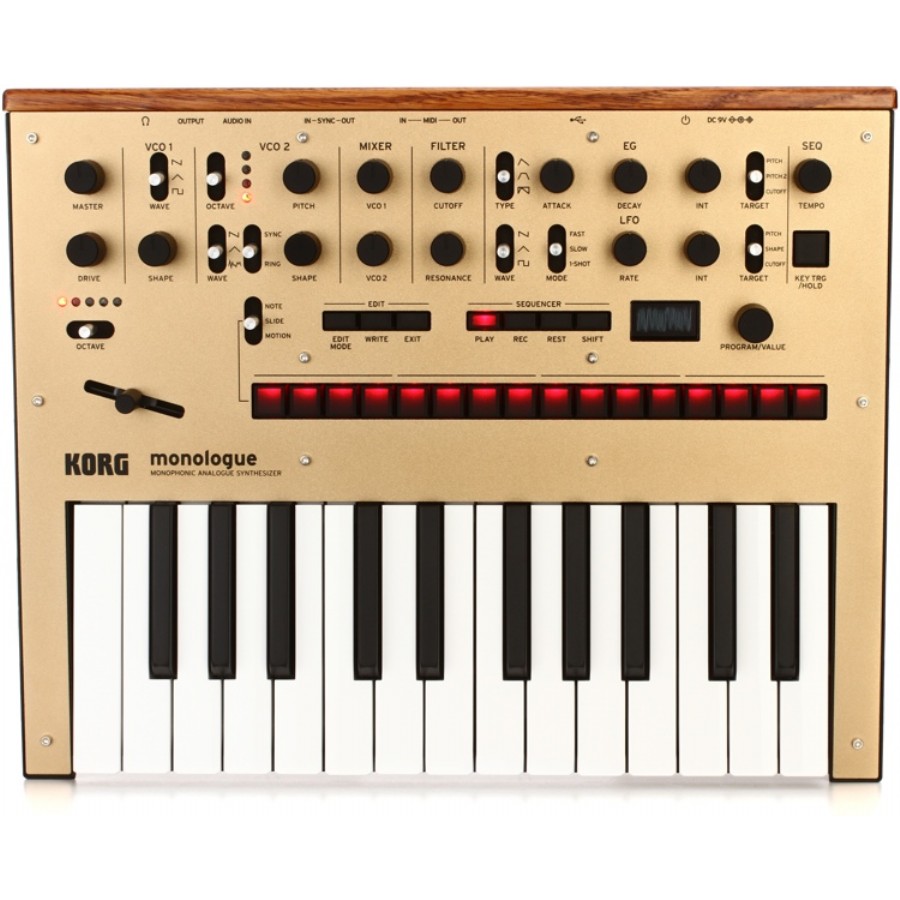 Korg Monologue Altın Analog Synthesizer