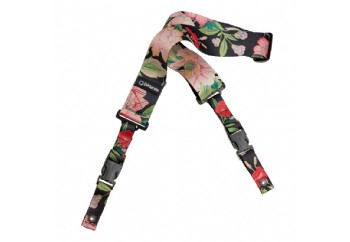 DiMarzio Steve Vai ClipLock DD2254 - Botanical Black - Kilitli Gitar Askısı