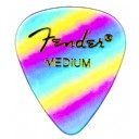 Fender 351 Shape Graphic Picks Rainbow - Medium - 1 Adet