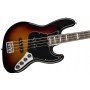 Fender American Elite Jazz Bass Olympic White - Rosewood Bas Gitar