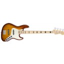 Fender American Elite Jazz Bass Tobacco Sunburst - Maple