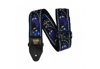 Ernie Ball Jacquard Guitar Straps P05371 - Purple Pleasant Pheasant -  Gitar Askısı