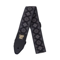 Ernie Ball Jacquard Guitar Straps P04093 - Regal Black