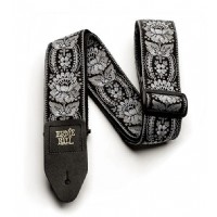 Ernie Ball Jacquard Guitar Straps P04150 - Silver Orleans