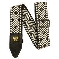 Ernie Ball Jacquard Guitar Straps PP05343 - White Savannah