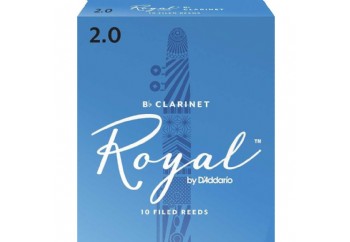 Rico Royal By DAddario Bb Clarinet 2 - RCB1020 - Bb Klarnet Kamışı - 10 Adet
