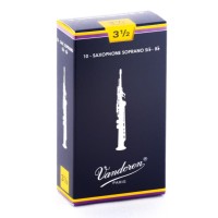 Vandoren Traditional Soprano Saxophone Reeds 3.5