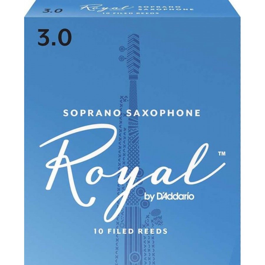 Rico Royal RIB Soprano Saxophone 3 Soprano Saksofon Kamışı