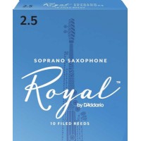 Rico Royal By DAddario RIB Soprano Saxophone RIB1025 - 2.5