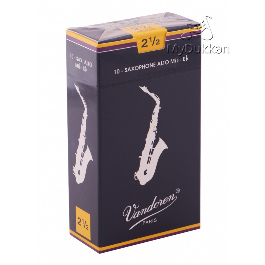 Vandoren Traditional Alto Saxophone Reeds No 2 5 Fiyatı