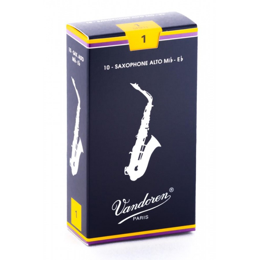 Vandoren Traditional Alto Saxophone Reeds No:1 Alto Saksofon Kamışı