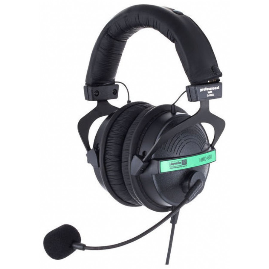 Superlux HMD660X - Professional Closed Monitoring Headphone with Dynamic Microphone Mikrofonlu Kulaklık