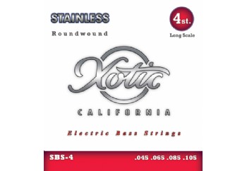 Xotic SBS-4 Stainless Steel - Bas Gitar Teli 045-0105