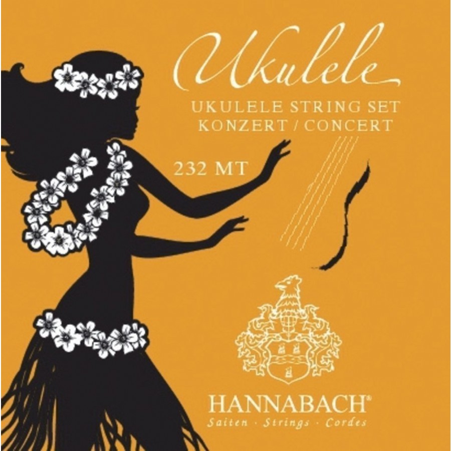 Hannabach 232MT Ukulele Strings Concert Tuning Ukulele Teli