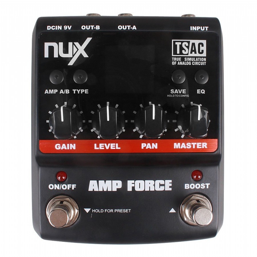 Nux AMP Force Modeling Amp Simulator Amp Simulator
